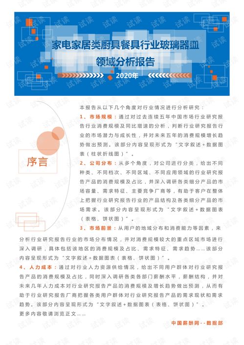 2020年家電家居廚具餐具行業(yè)玻璃器皿領(lǐng)域市場(chǎng)調(diào)查報(bào)告
